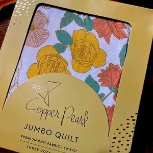 Copper pearl jumbo quilt